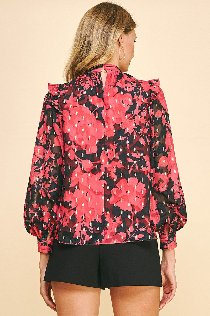 ALIKA HOLIDAY BLOUSE