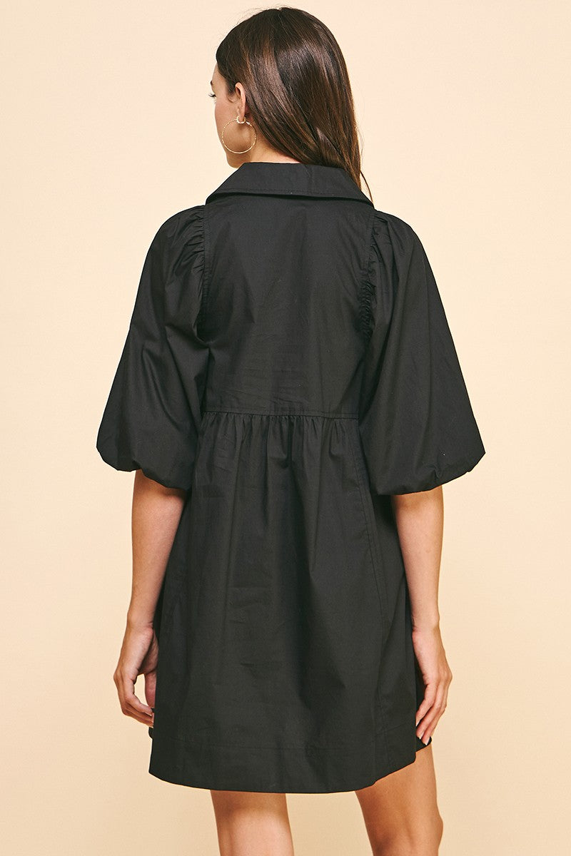 "SATISFIED IN YOU" DRESS