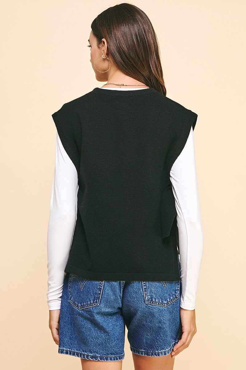 "COMMUNION" SWEATER VEST