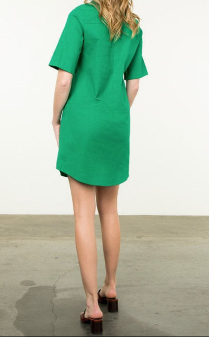 "GREEN PASTURES" DRESS