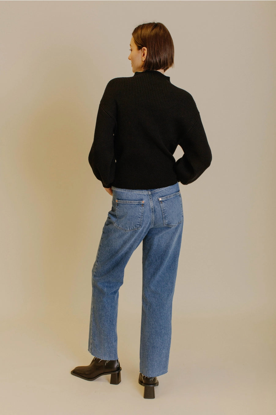 MILA MOCK NECK SWEATER