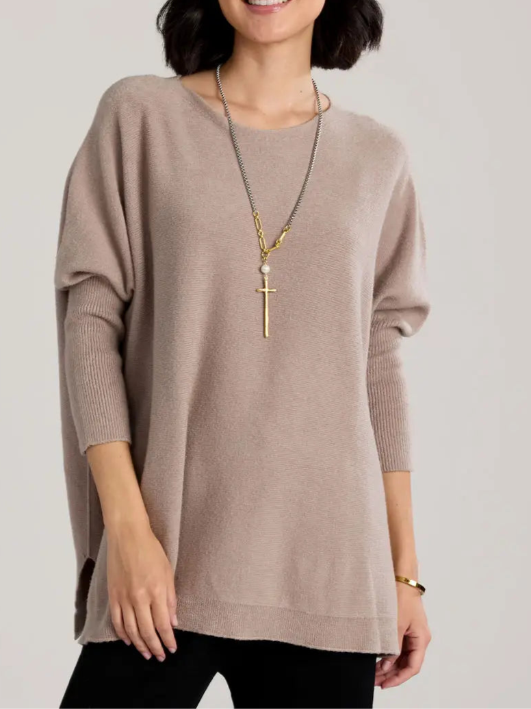 CARMELLA KNIT SWEATER by COBBLESTONE