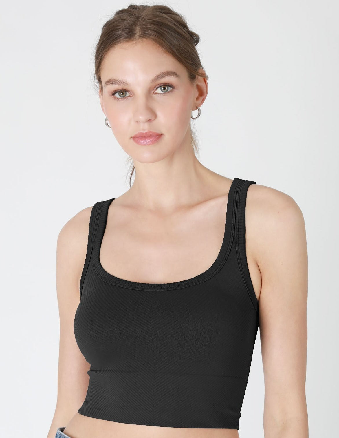 RIBBED CROPPED BRAMI
