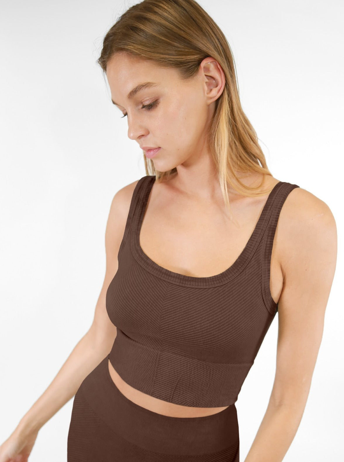 VINTAGE RIBBED CROPPED BRAMI