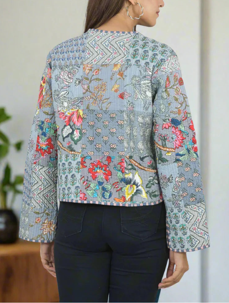 HANDMADE PATCHWORK QUILTED JACKETS