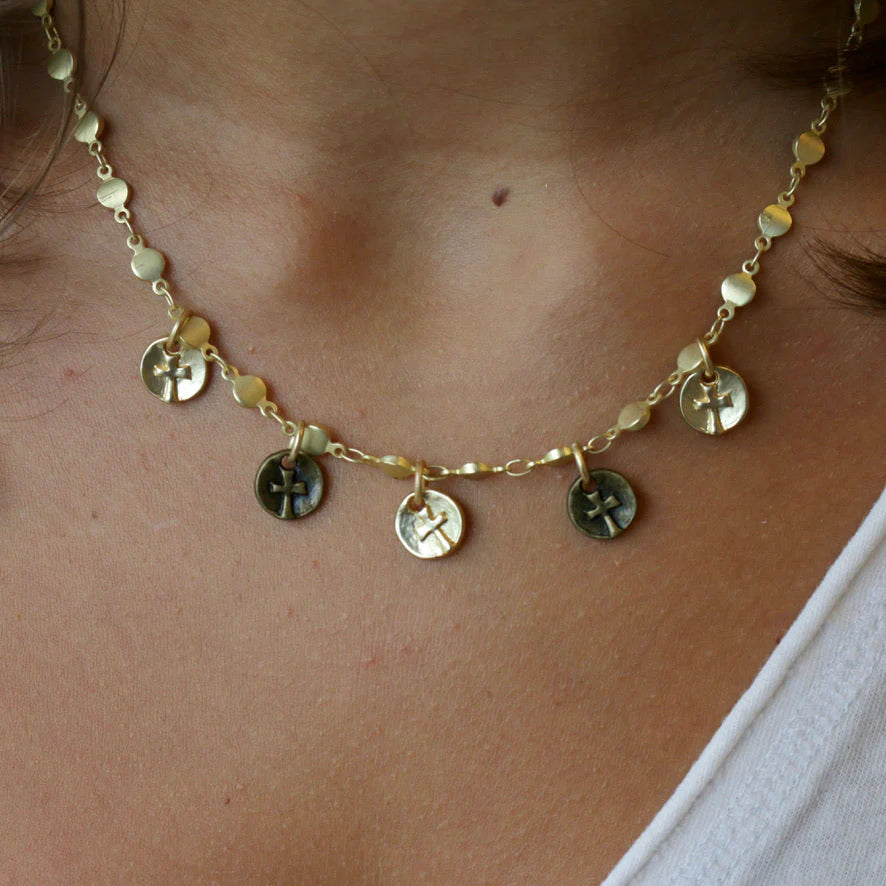KATHERINE - CROSS NECKLACE