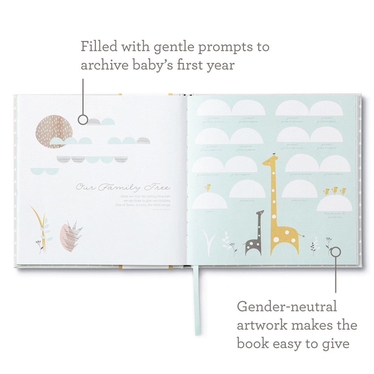 HELLO LITTLE ONE - Baby Keepsake Book