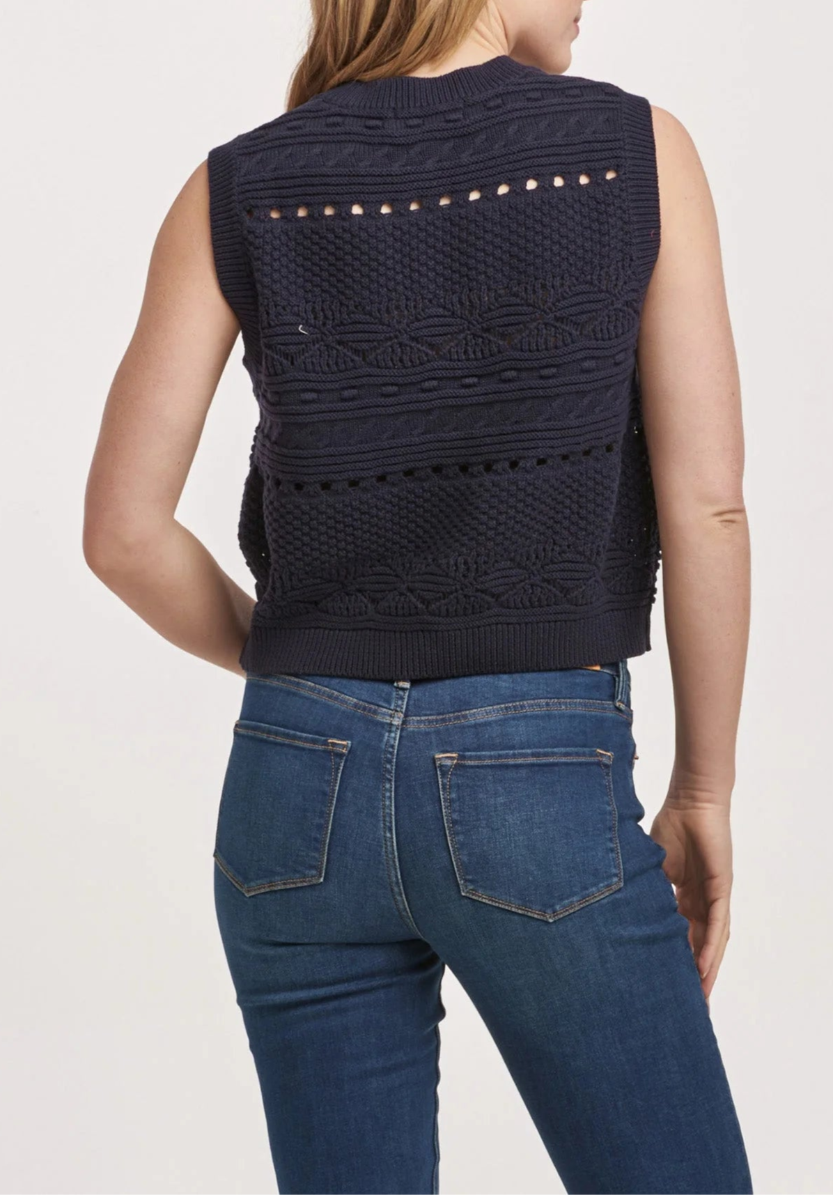 "STILL WATERS" SWEATER VEST