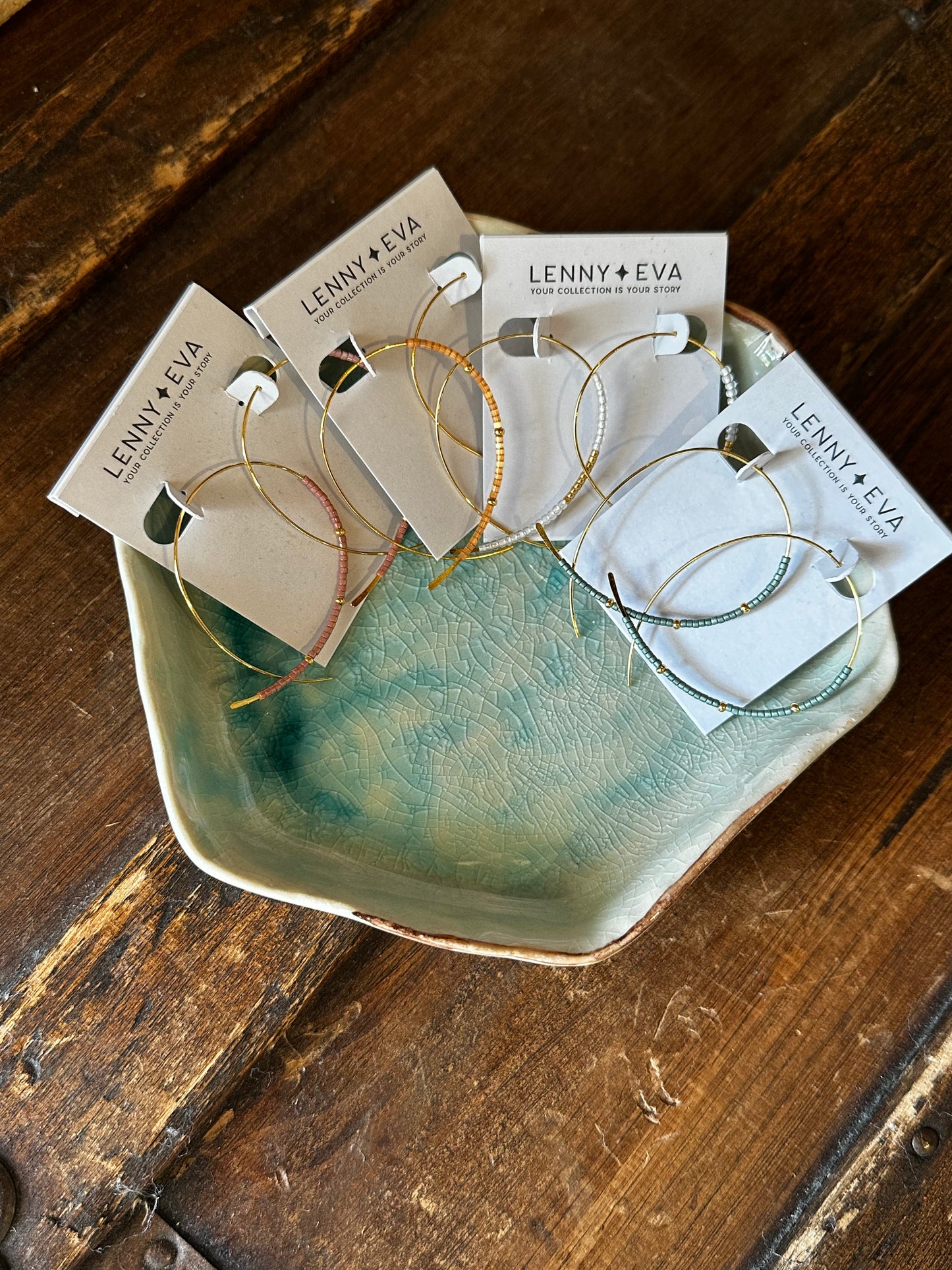 LENNY AND EVA CONFETTI EARRINGS