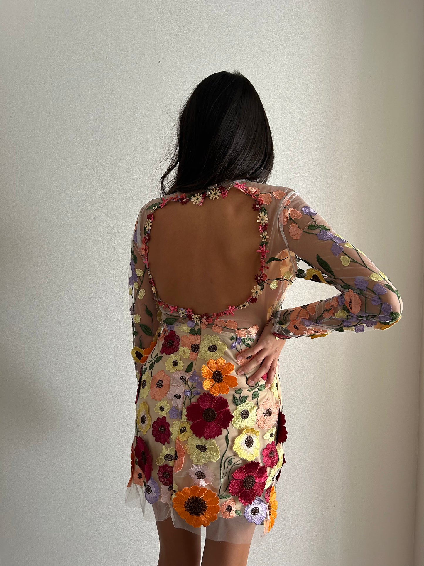 HEATHER FLORAL SHEATH DRESS