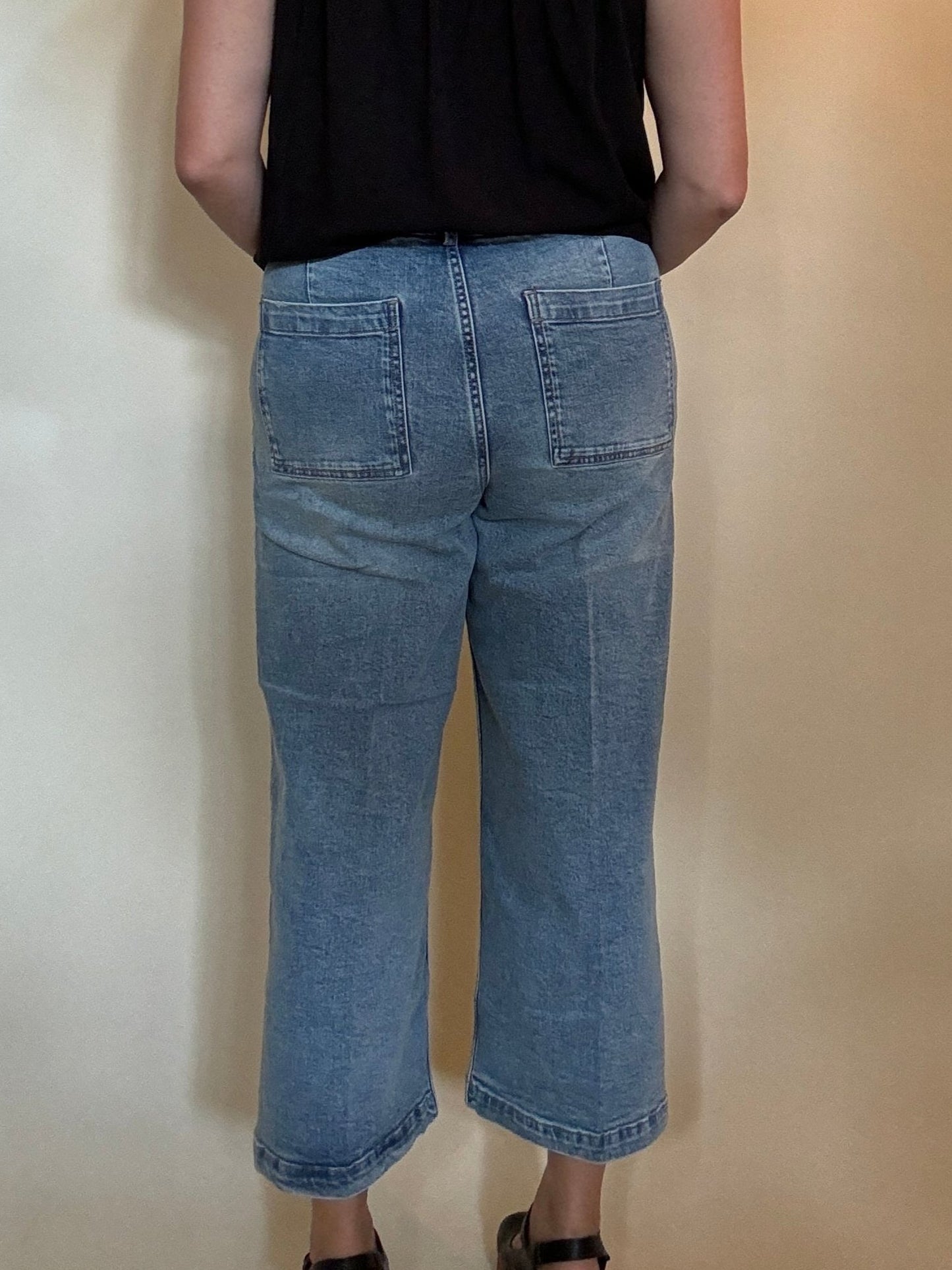 AUDREY WIDE LEG JEANS