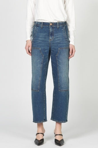 LASSO DENIM BARREL JEANS by Dear John