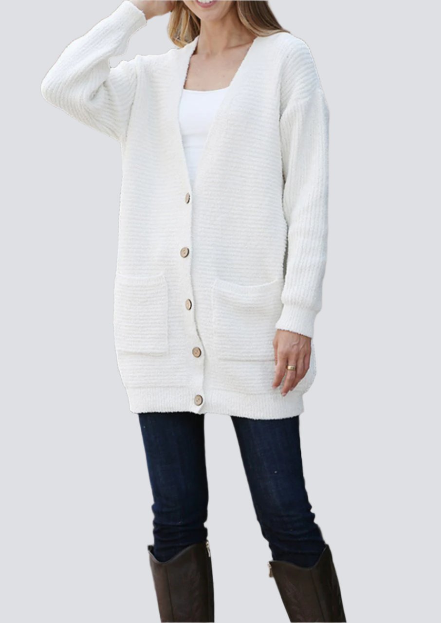 "JOYFUL IN HOPE" CARDIGAN