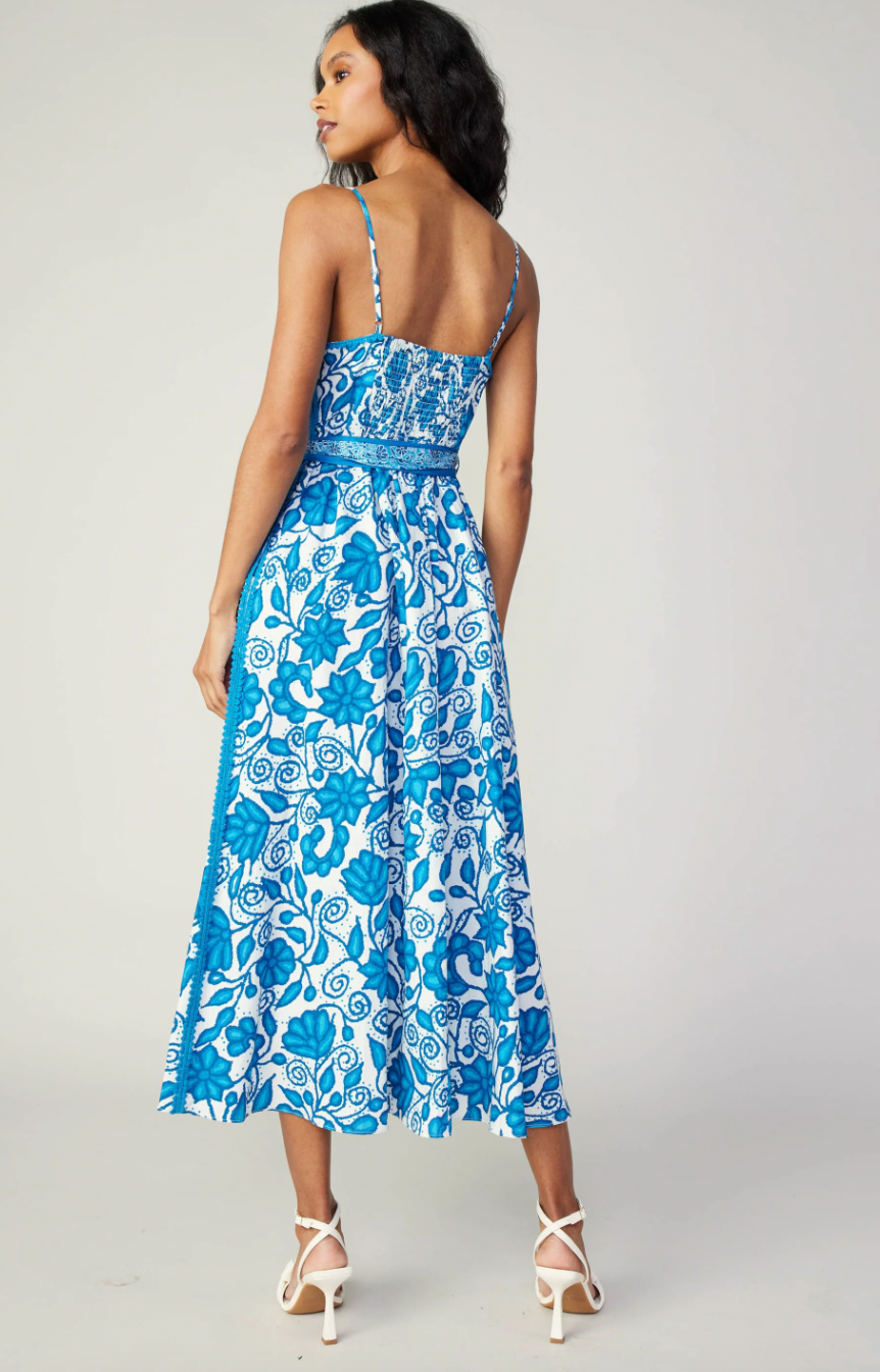 "CHILDLIKE FAITH" DRESS WITH SCARF TIE