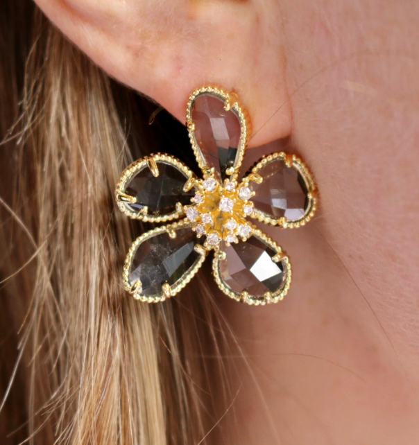 POINSETTIA EARRINGS by InspireDesigns