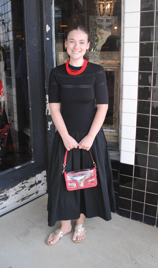 black tailgate dress 