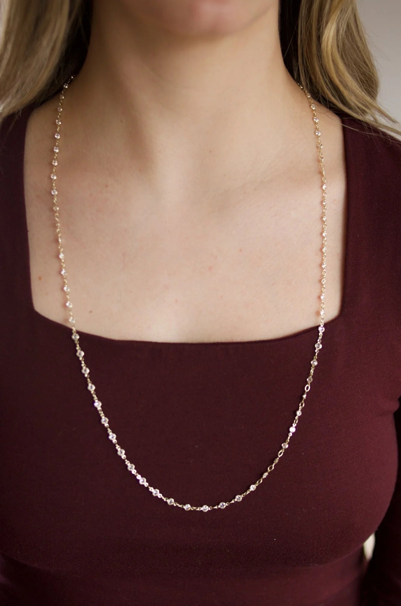 GLISTEN MID NECKLACE by INSPIRE DESIGNS