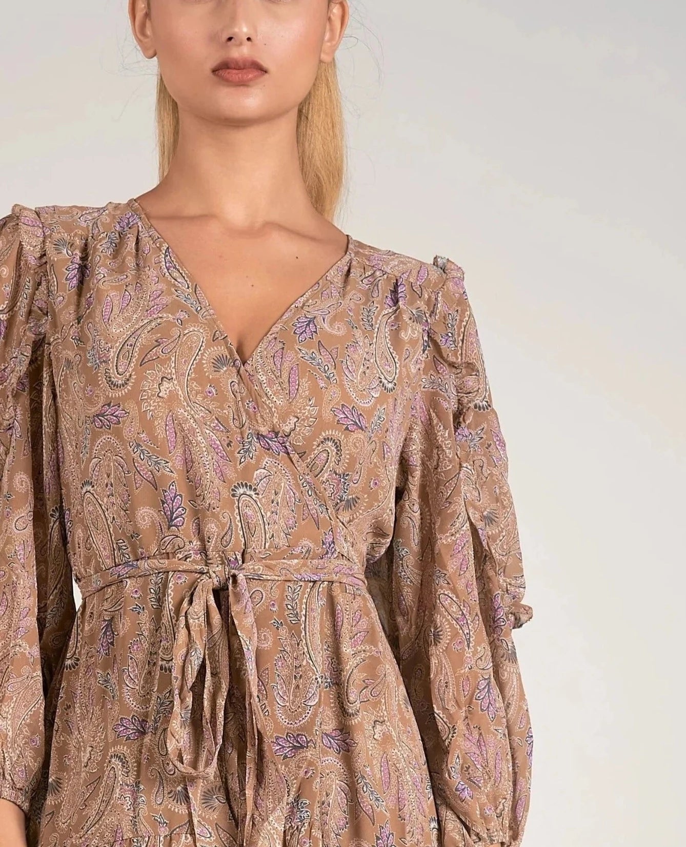 PALMER PAISLEY MAXI DRESS