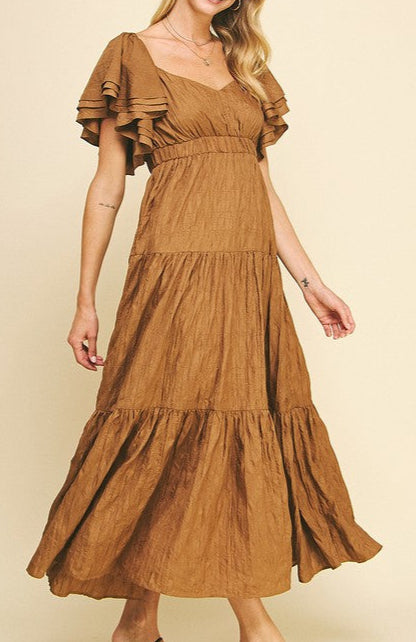 "PATIENT AND KIND" MAXI DRESS