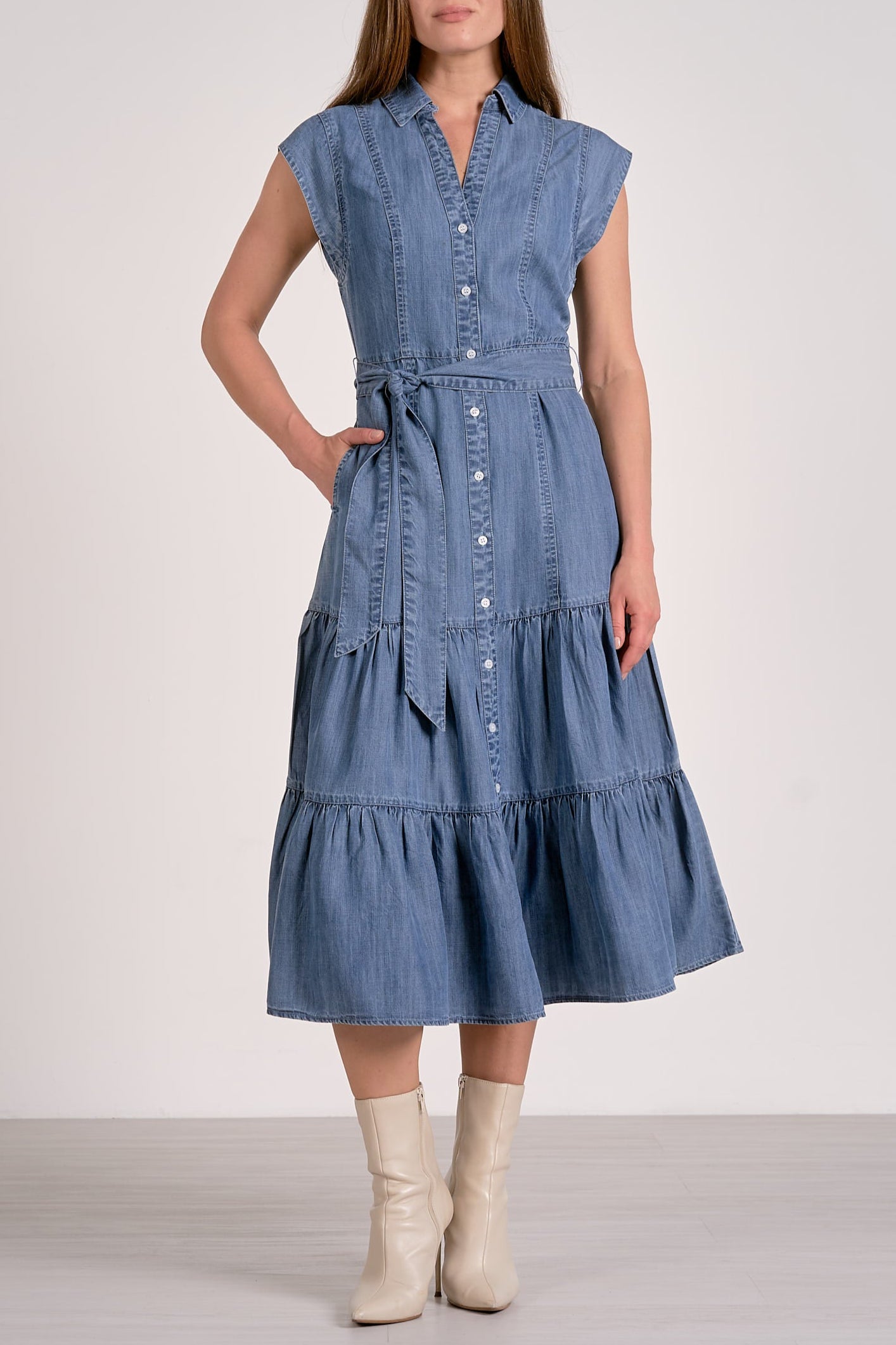 "AGAIN AND AGAIN" DRESS