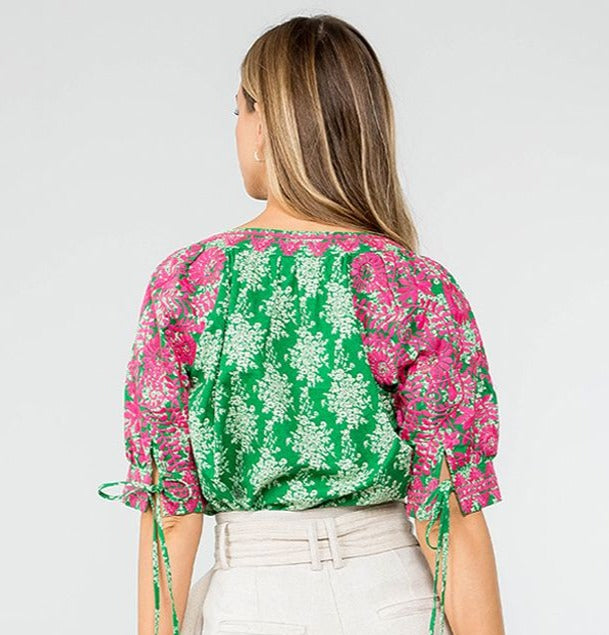 SEQUOIA FLORAL TOP