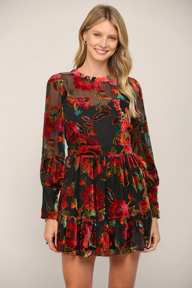 VICTORIA VELVET DRESS