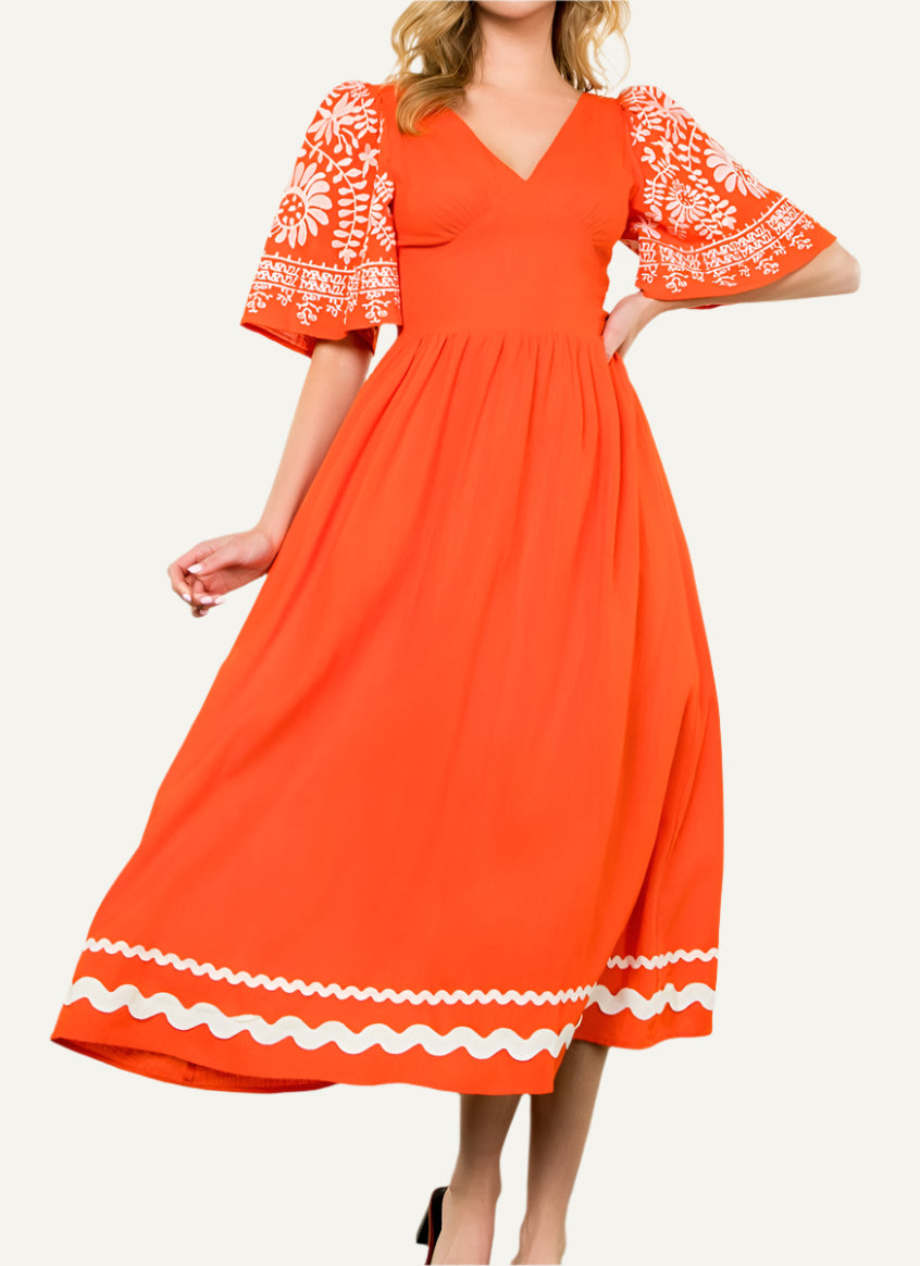 "NEW HOPE" MIDI DRESS