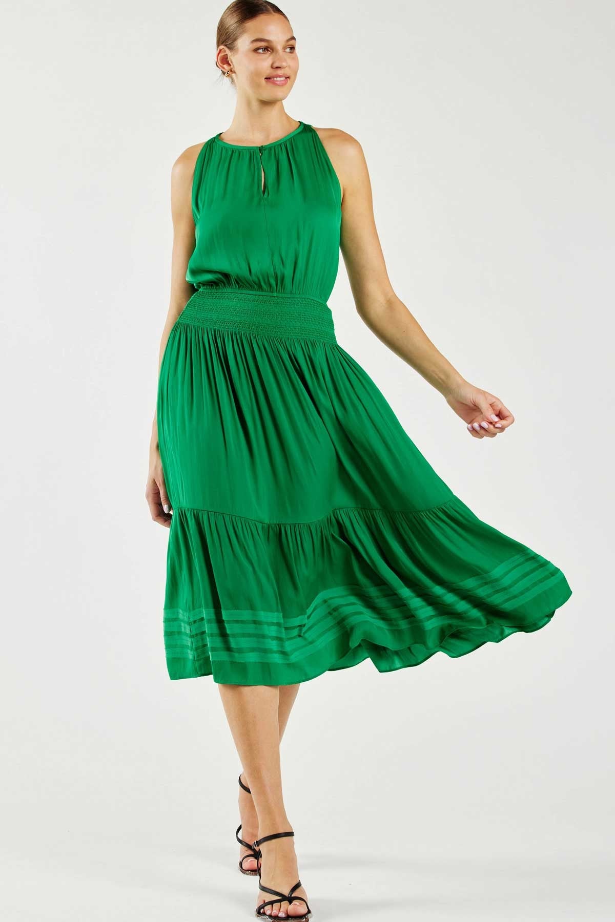 "FEARFULLY MADE" MIDI DRESS