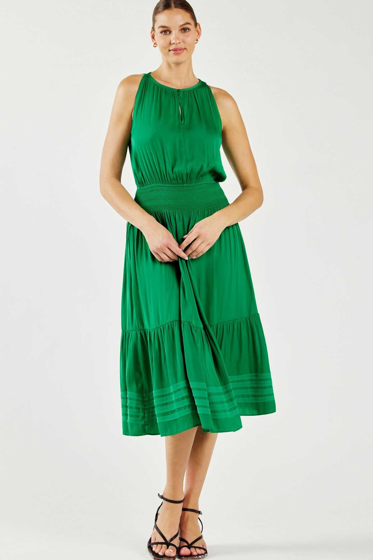 "FEARFULLY MADE" MIDI DRESS
