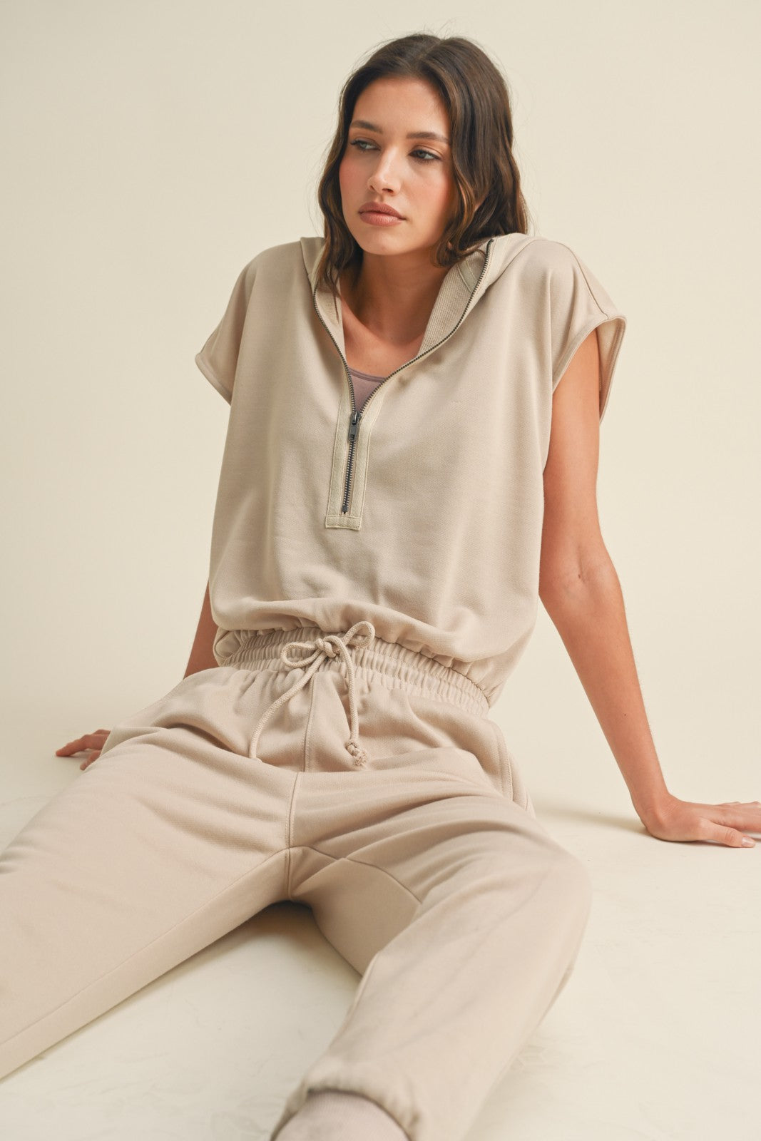 BEIGE JUMPSUIT