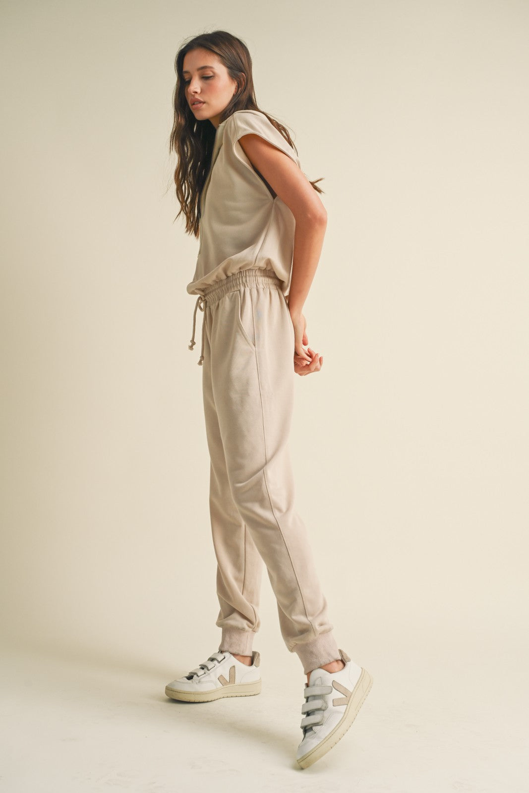 BEIGE JUMPSUIT