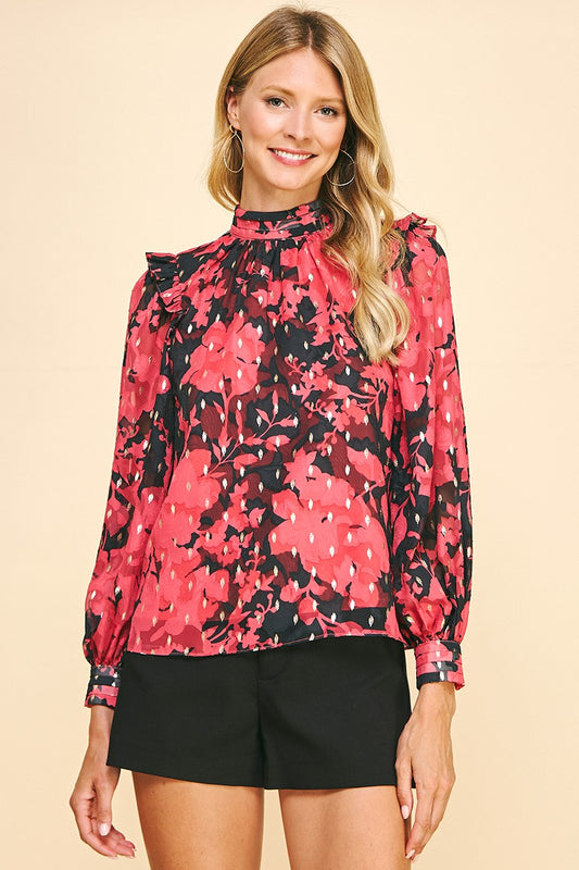 ALIKA HOLIDAY BLOUSE