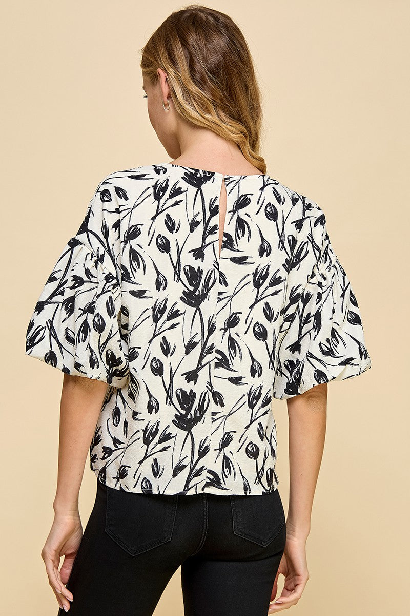 LARISA FLORAL BLOUSE