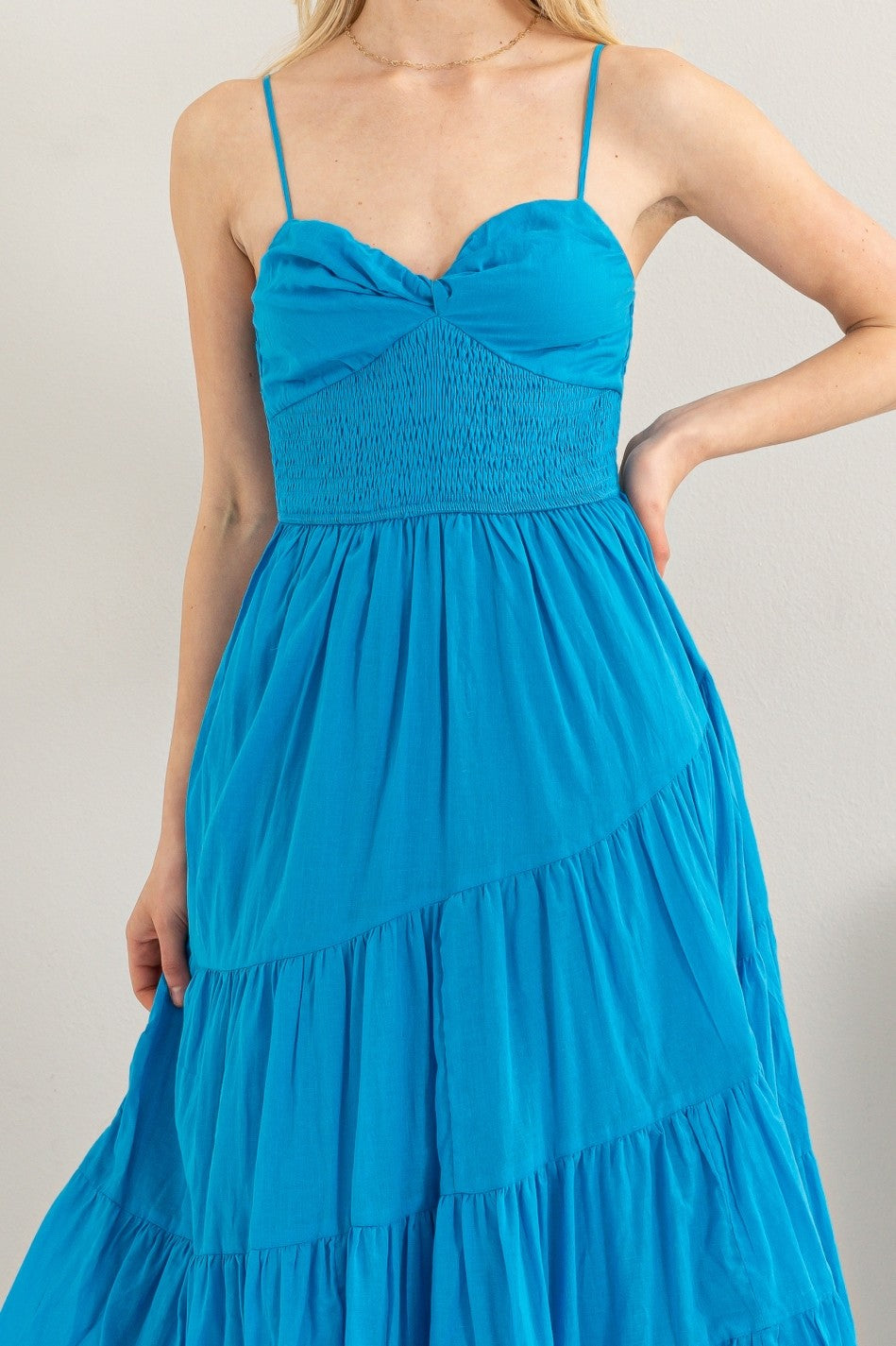 "WOMAN OF VALOR" MAXI DRESS