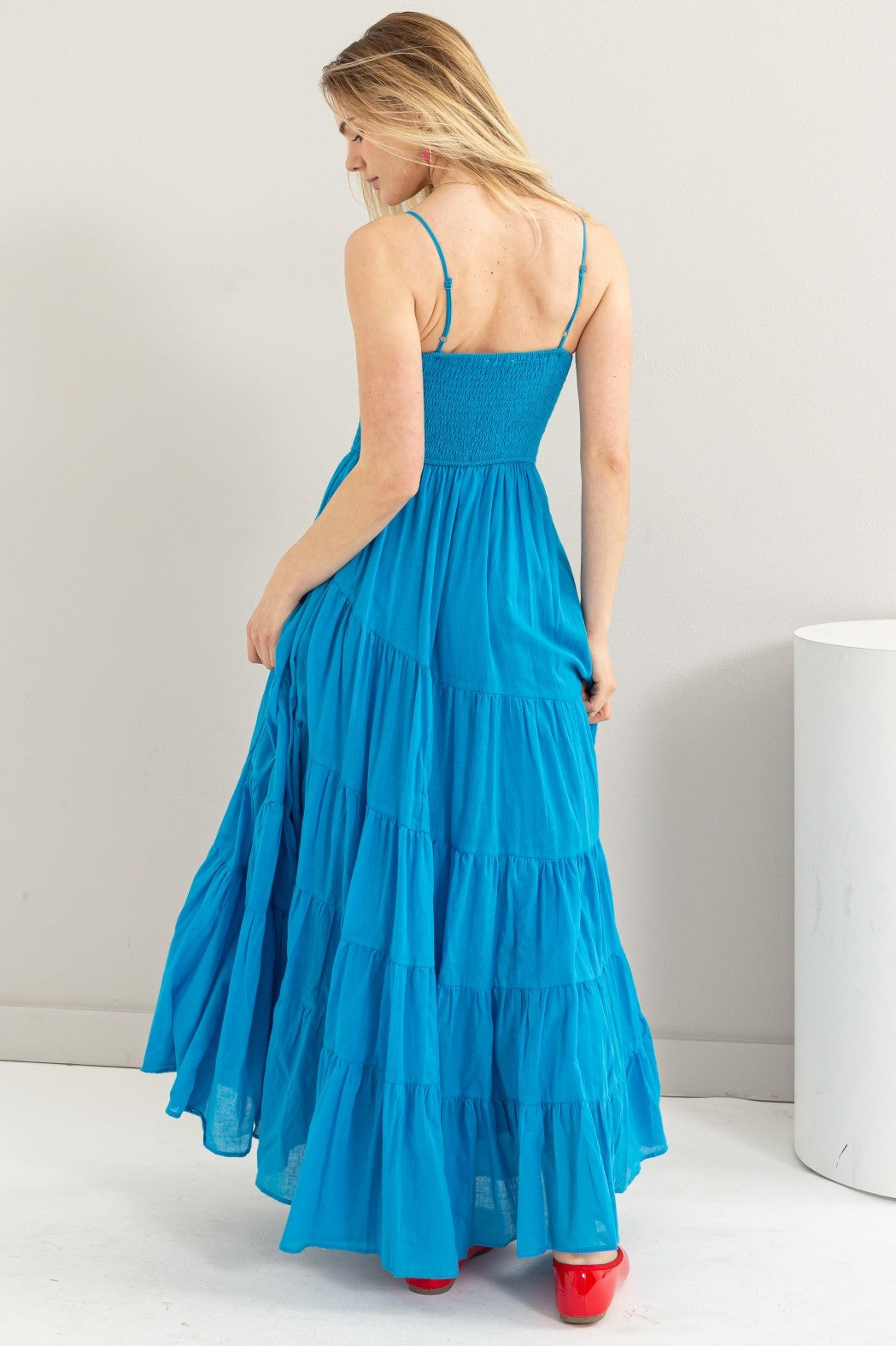 "WOMAN OF VALOR" MAXI DRESS