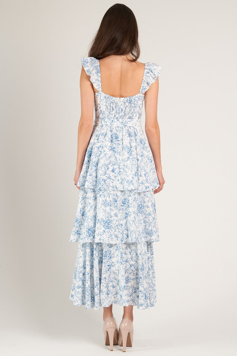 "PLEASANT PLACE" MIDI DRESS