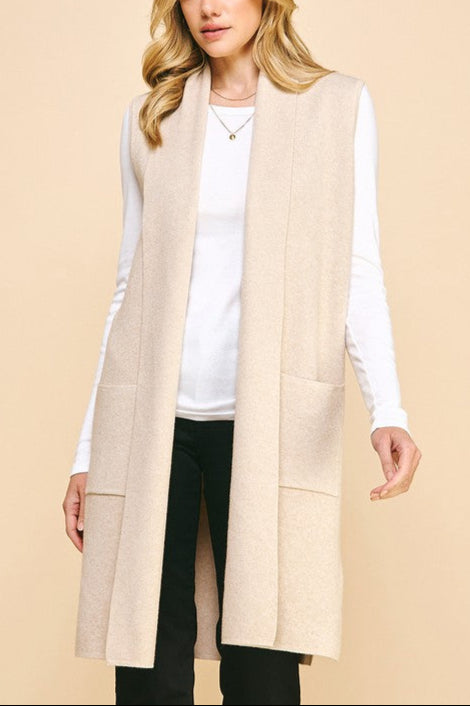 "LOVE DOES" CARDIGAN SWEATER