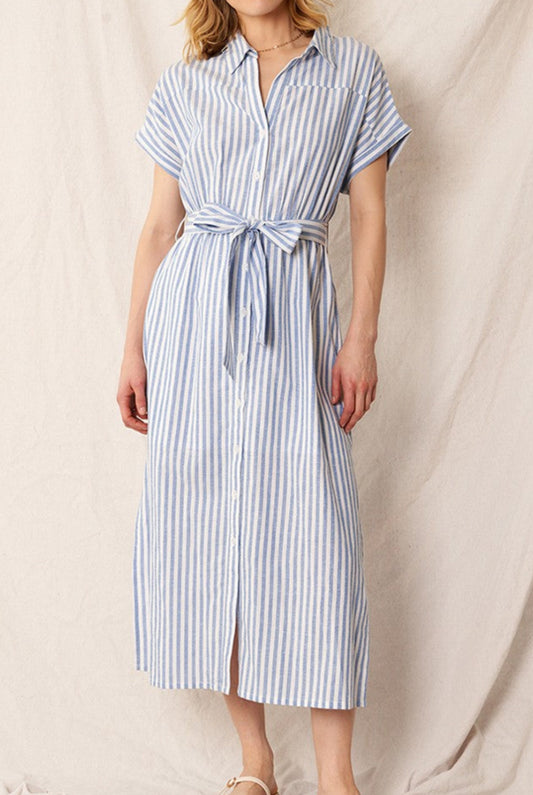 "COMPLETE JOY" SHIRT DRESS