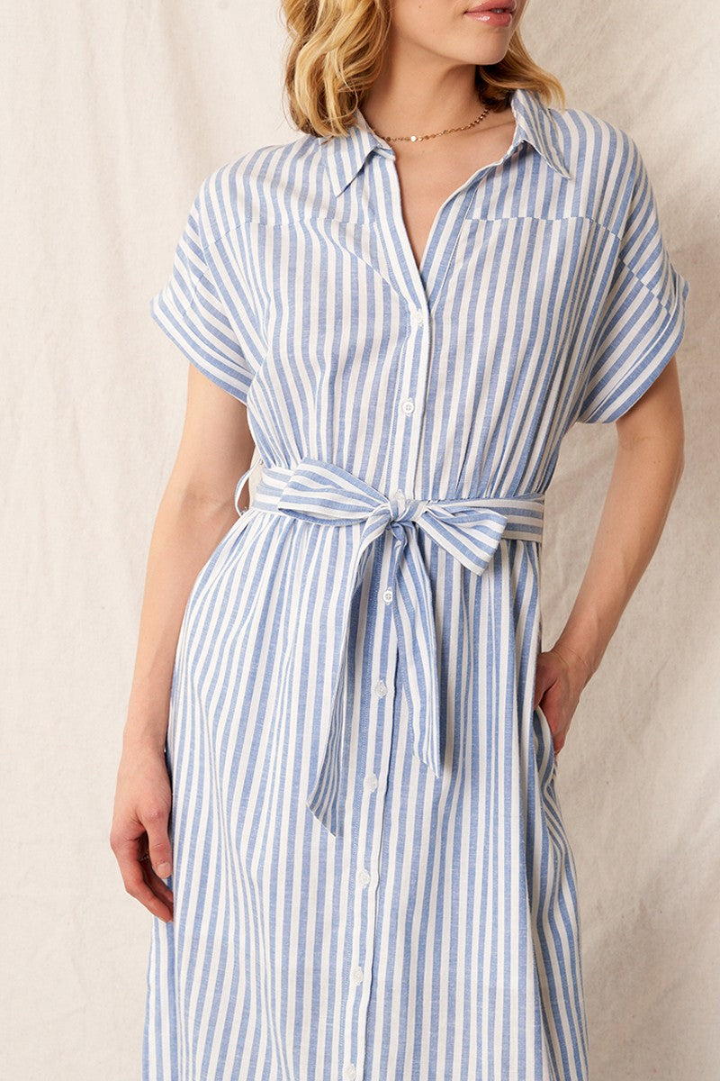 "COMPLETE JOY" SHIRT DRESS