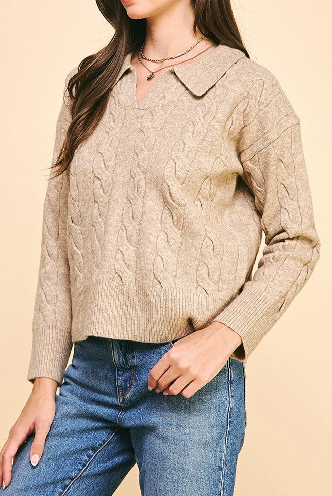 "OPEN MY EYES" SWEATER