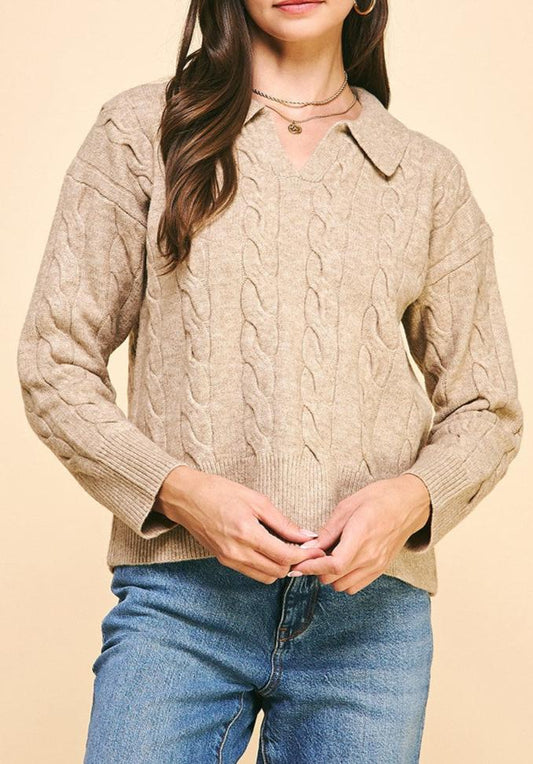 "OPEN MY EYES" SWEATER