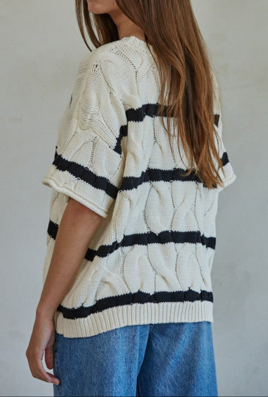 "WASHED CLEAN" SWEATER