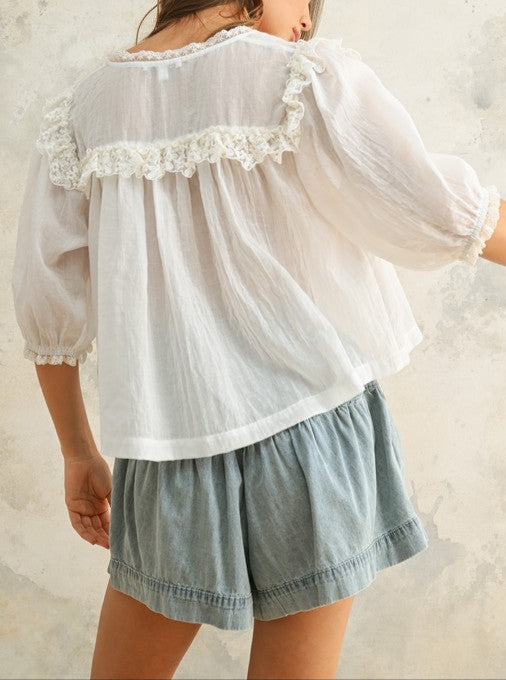 "BY MY SIDE" TOP