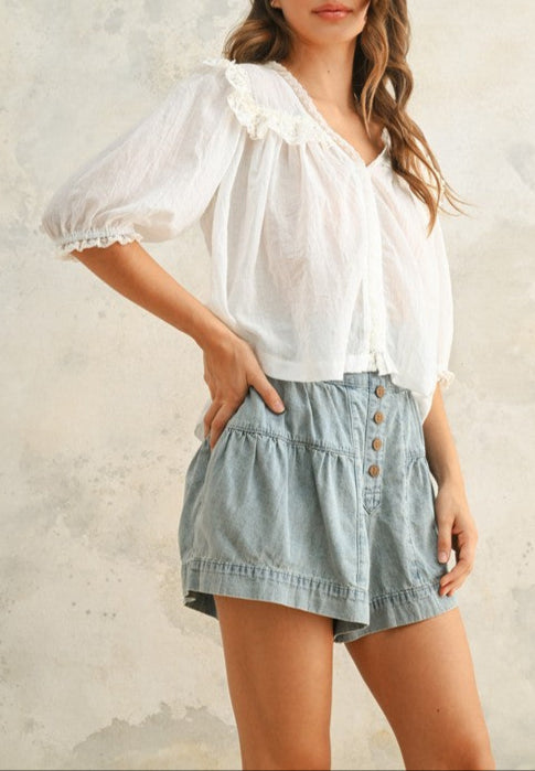 "BY MY SIDE" TOP