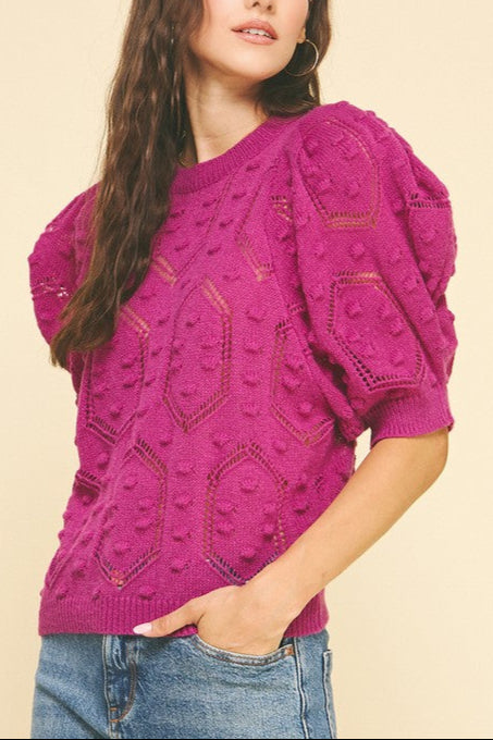 "SHOUTS OF JOY" SWEATER