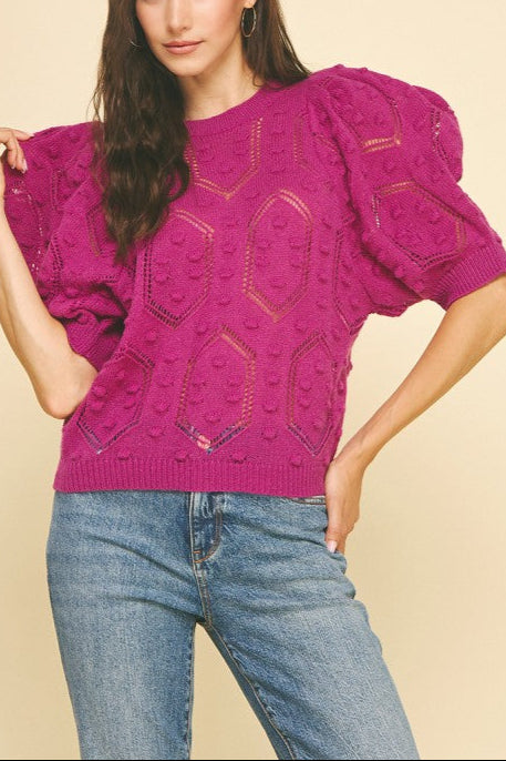 "SHOUTS OF JOY" SWEATER