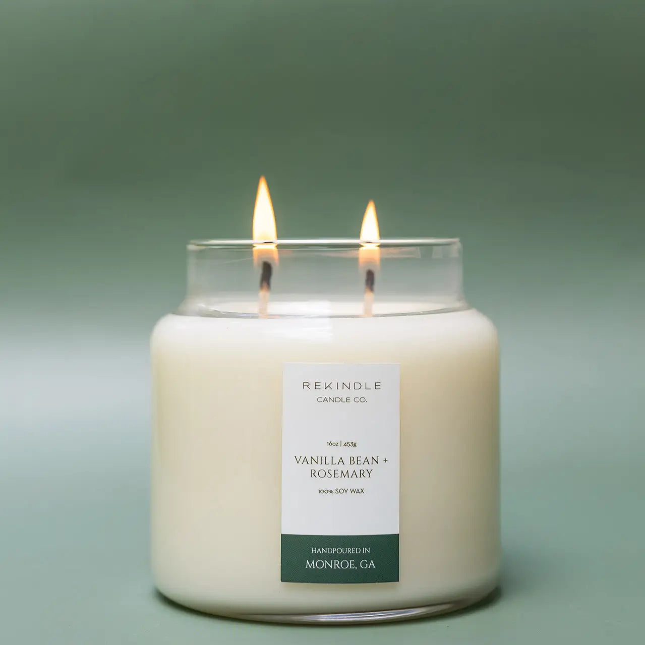 REKINDLE CANDLE CO 16 OZ CANDLE - HOLIDAY SCENTS