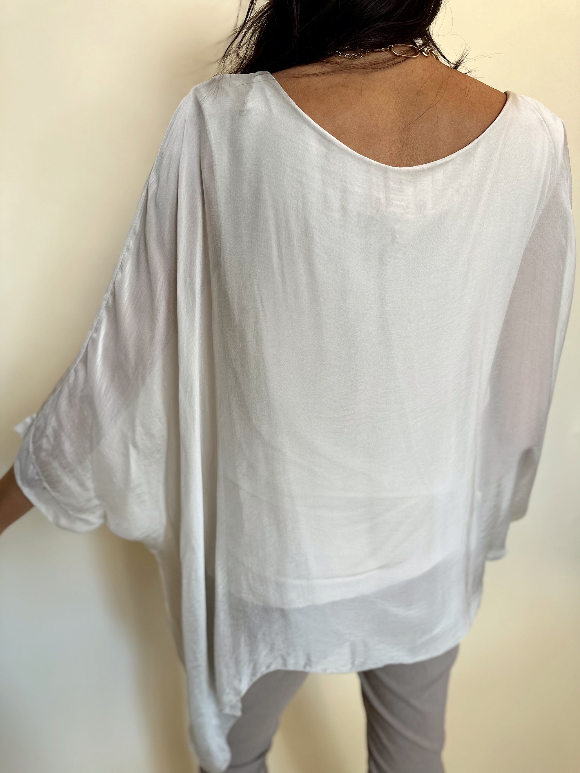 TEAGAN SILK TOP