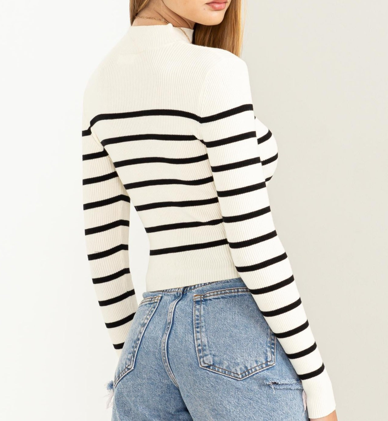 SOPHIA STRIPED SWEATER