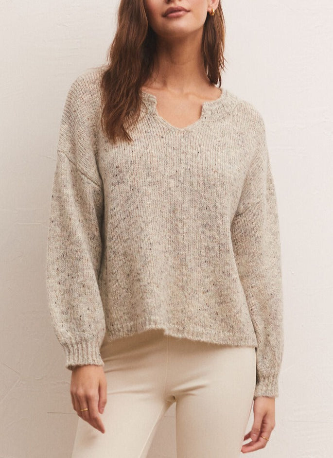 KENSINGTON SPECKLED SWEATER
